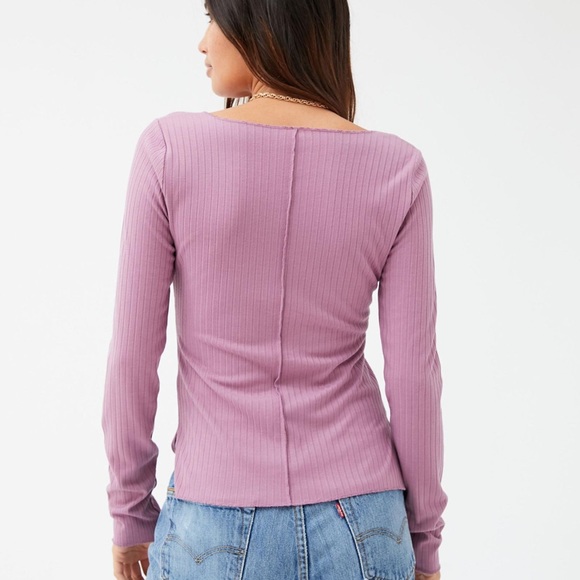 Urban Outfitters Ribbed Long Sleeve - Picture 3 of 6